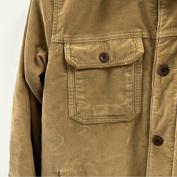 Abercrombie & Fitch Vintage Courduroy Sherpa Lined Jacket Medium - Picture 4 of 10